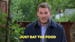 Guy Says Just Eat Food GIF