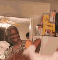 Guy Shaking His Head Hilarious Praise Dance  GIF