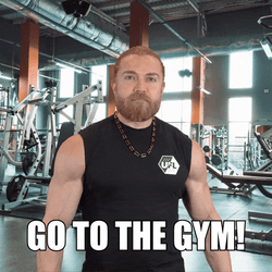 Guy Showing Biceps Go To The Gym GIF