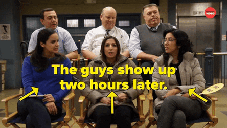 Guy Showing Up Two Hours Later GIF