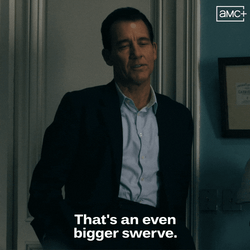 Guy There's An Even Bigger Swerve GIF
