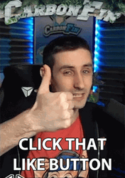 Guy Urging To Click That Like Button GIF