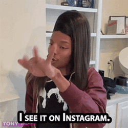 Guy Using Wig Instagram Meme GIF