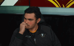 Guy Waiting Nail Biting GIF