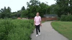 Guy Walking Fast Thoughts Race Ahead GIF