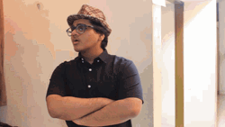 Guy With Hat Oh No Anyway GIF