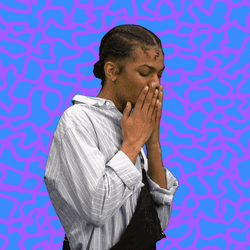Guy With Love Sending Kisses GIF