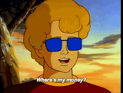 Guy With Sunglasses Where's My Money GIF