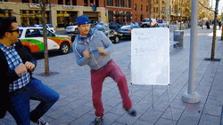 Guys In The Street Bad Dancing GIF