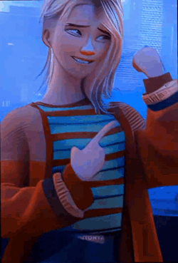 Gwen Stacy Alter Ego Quirky Moves GIF