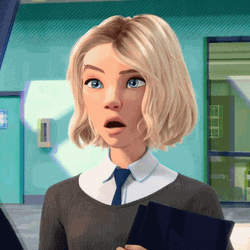 Gwen Stacy Sarcastic What GIF