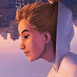 Gwen Stacy Subtle Expression Upside Down GIF