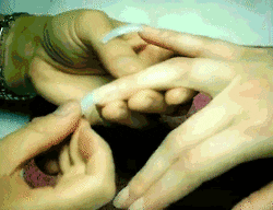 Gwen Stefani Nail GIF