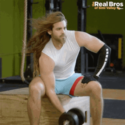 Gym Working Out Real Bros Reality Show GIF