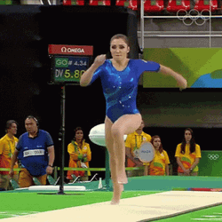 Gymnastics Aliya Mustafina Floor Exercise GIF