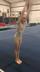 Gymnastics Back Flip Loop GIF