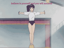 Gymnastics Madoka Ayukawa GIF