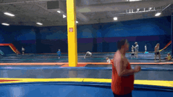Gymnastics Summersault Faceplant Fail GIF