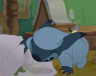 H2di Stitch Go To Bed GIF