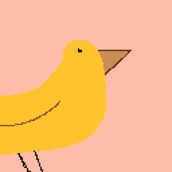 Ha Chick Laugh Bird  GIF
