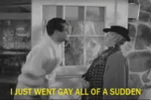 Ha Gay Chang Suddenly Went All Gay Man Jumps GIF