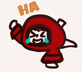 Ha Ha Fidgetto Ridere Red GIF