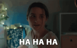 Ha Ha Sarcastic Laugh GIF