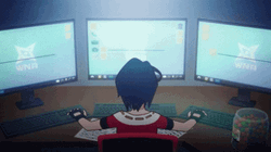 Hacker Anime Hacker Screen GIF