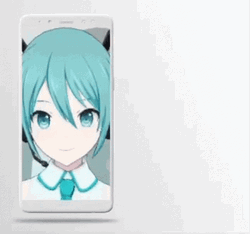 Hacker Im In Cute Anime Blue Hair GIF