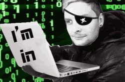 Hacker Im In Cyber Pirate Wicked Smile GIF