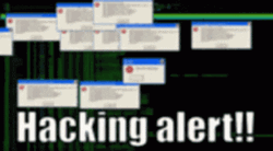 Hacker Im In Hacker Alert Computer Screen GIF