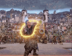 Hades Descendants 3 Movie Power Attack GIF