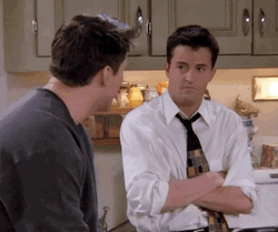 Hahaha Friends Chandler Joey GIF