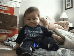 Hahaha Lol Cute Baby GIF
