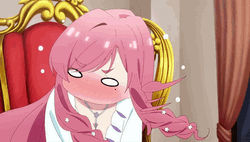 Hahari Hanazono Flustered 100 Girlfriends Anime GIF