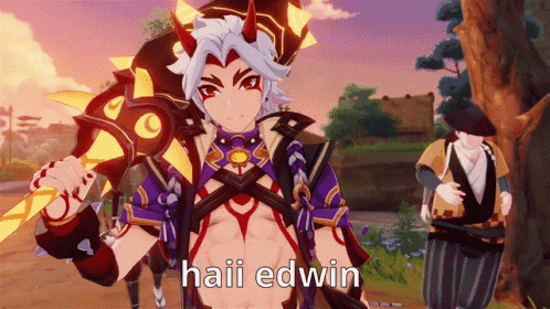 Haiii Edwin Video Game Character