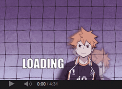 Haikyuu Hinata Loading Meme GIF