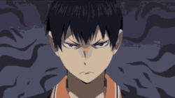Haikyuu Kageyama Creepy Smile GIF