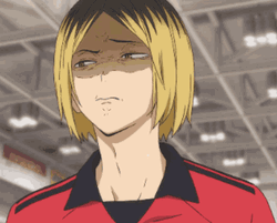 Haikyuu Kenma Annoyed Face GIF