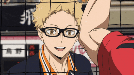 Haikyuu Tsukki GIF
