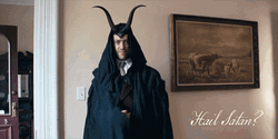 Hail Satan GIF