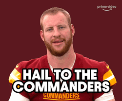 Hail To Washington Commanders GIF