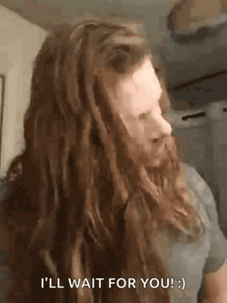 Hair Flip Adam Long Pull GIF