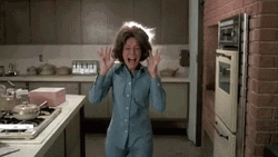 Hair On Fire In The Kitchen GIF