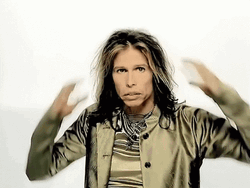 Hair Pull Steven Tyler GIF
