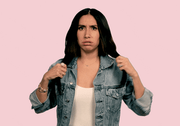 Hair Pulling Hair Extensions Out GIF