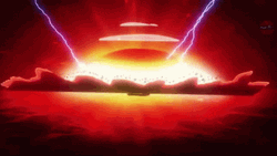 Hair Raising Atomic Bomb Detonation GIF