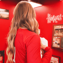 Hair Red Blonde Flip Go Big GIF