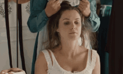 Hair Therapy Pull GIF