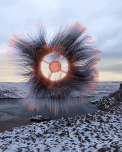 Hairy Circle Thing GIF